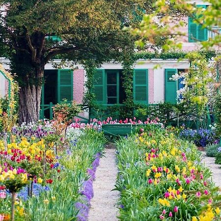 Maison Fleurs De Lys, Climatisee, Wifi Et Parking Privee Gratuit, Lave-Linge, Vernon Giverny Εξωτερικό φωτογραφία